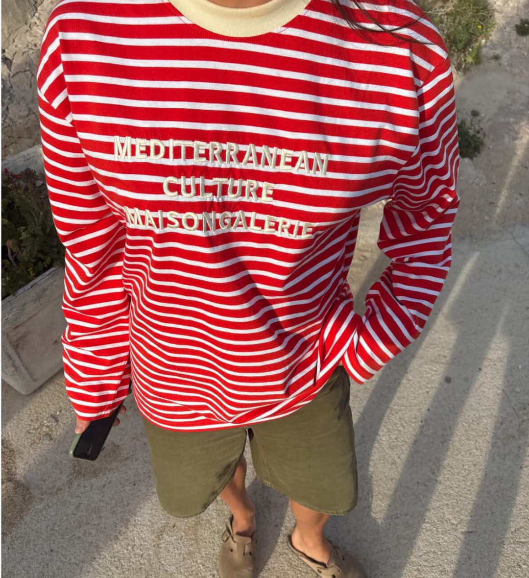 La Marinière Long Sleeves Red